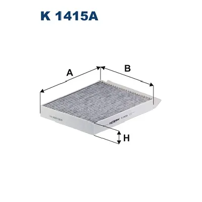Filter, vazduh unutrašnjeg prostora FILTRON K 1415 IC-G0VKK6