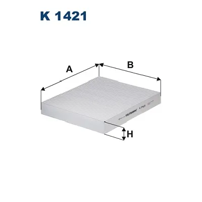 Filter, vazduh unutrašnjeg prostora FILTRON K 1421 IC-F8ED4A