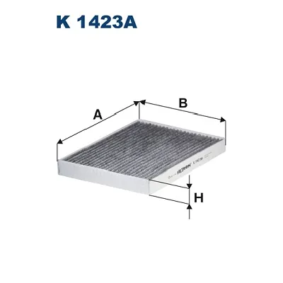 Filter, vazduh unutrašnjeg prostora FILTRON K 1423A IC-F87C6F