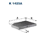 Filter, vazduh unutrašnjeg prostora FILTRON K 1425A IC-G0JY3Y