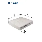 Filter, vazduh unutrašnjeg prostora FILTRON K 1426 IC-G08MP5