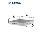 Filter, vazduh unutrašnjeg prostora FILTRON K 1429A IC-G0NMOK