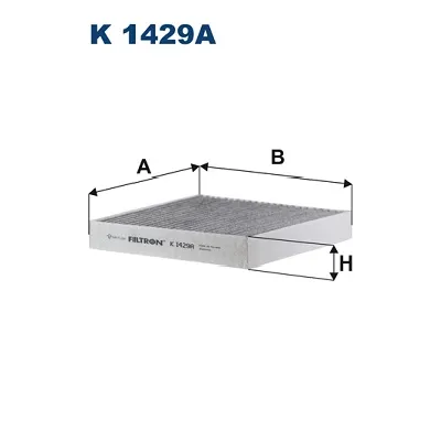 Filter, vazduh unutrašnjeg prostora FILTRON K 1429A IC-G0NMOK