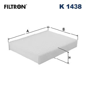 Filter, vazduh unutrašnjeg prostora FILTRON K 1438 IC-G0ZYSS