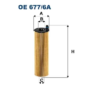 Filter, vazduh unutrašnjeg prostora FILTRON OE 677/6A IC-G0R0XM