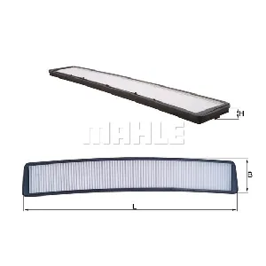 Filter, vazduh unutrašnjeg prostora KNECHT LA102 IC-A3EE2C