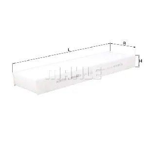 Filter, vazduh unutrašnjeg prostora KNECHT LA1121 IC-G0BNTL