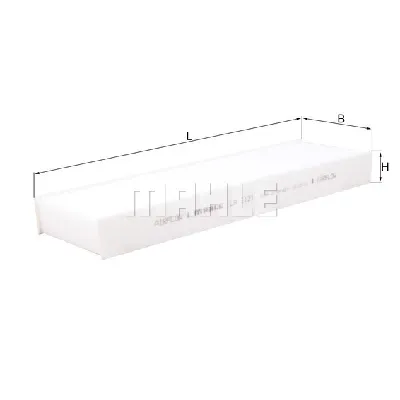 Filter, vazduh unutrašnjeg prostora KNECHT LA1121 IC-G0BNTL