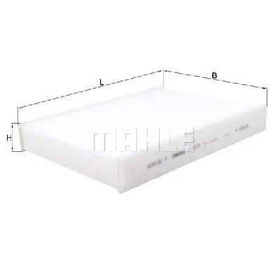 Filter, vazduh unutrašnjeg prostora KNECHT LA1173 IC-G0IESS