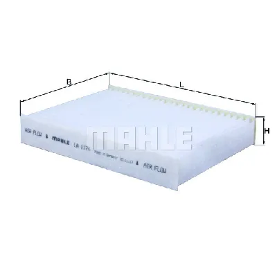 Filter, vazduh unutrašnjeg prostora KNECHT LA1174 IC-F6335E