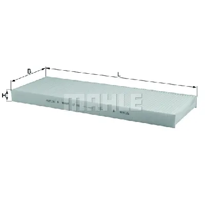 Filter, vazduh unutrašnjeg prostora KNECHT LA118 IC-504300