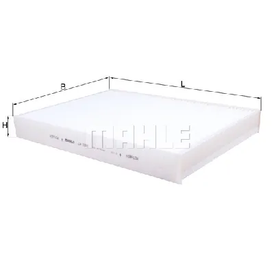 Filter, vazduh unutrašnjeg prostora KNECHT LA1185 IC-E6F9D5