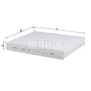 Filter, vazduh unutrašnjeg prostora KNECHT LA120 IC-504302