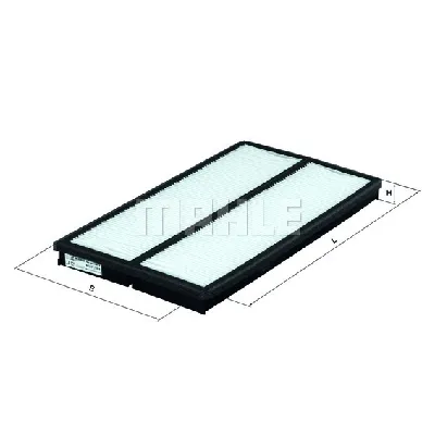 Filter, vazduh unutrašnjeg prostora KNECHT LA121 IC-504304