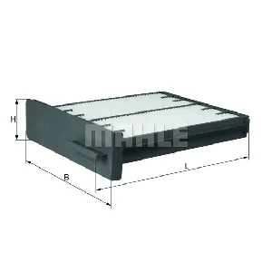 Filter, vazduh unutrašnjeg prostora KNECHT LA125 IC-9B1425