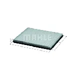 Filter, vazduh unutrašnjeg prostora KNECHT LA130 IC-9B1433