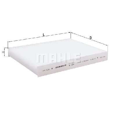 Filter, vazduh unutrašnjeg prostora KNECHT LA1614 IC-G0X9ZD