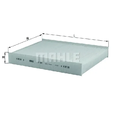 Filter, vazduh unutrašnjeg prostora KNECHT LA169 IC-9DB3DD