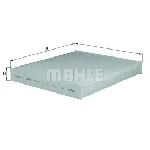 Filter, vazduh unutrašnjeg prostora KNECHT LA189 IC-9DB3E2