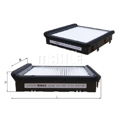 Filter, vazduh unutrašnjeg prostora KNECHT LA19 IC-233432