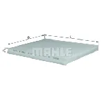 Filter, vazduh unutrašnjeg prostora KNECHT LA199 IC-A11CBC