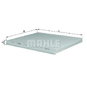 Filter, vazduh unutrašnjeg prostora KNECHT LA199 IC-A11CBC