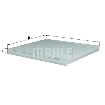 Filter, vazduh unutrašnjeg prostora KNECHT LA199 IC-A11CBC