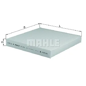 Filter, vazduh unutrašnjeg prostora KNECHT LA216 IC-9DB3E0