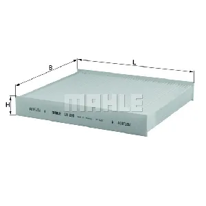 Filter, vazduh unutrašnjeg prostora KNECHT LA220 IC-A77801