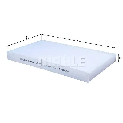 Filter, vazduh unutrašnjeg prostora KNECHT LA229 IC-A11CC4