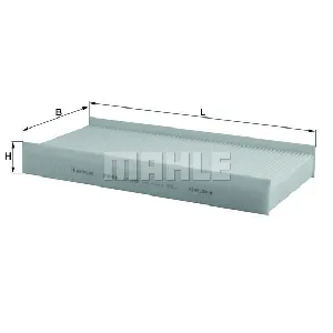 Filter, vazduh unutrašnjeg prostora KNECHT LA232 IC-D6362A