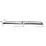 Filter, vazduh unutrašnjeg prostora KNECHT LA248 IC-A76480