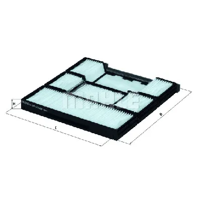 Filter, vazduh unutrašnjeg prostora KNECHT LA269 IC-A11CBD