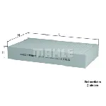 Filter, vazduh unutrašnjeg prostora KNECHT LA295/S IC-D6362D