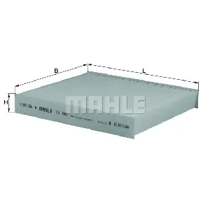 Filter, vazduh unutrašnjeg prostora KNECHT LA345 IC-C68DF4