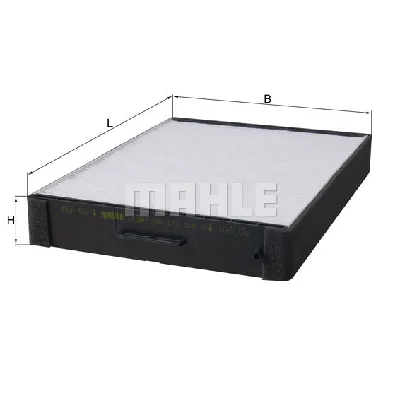 Filter, vazduh unutrašnjeg prostora KNECHT LA347 IC-C68DF5