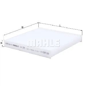 Filter, vazduh unutrašnjeg prostora KNECHT LA359 IC-D6362E