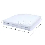 Filter, vazduh unutrašnjeg prostora KNECHT LA386 IC-CF64EE