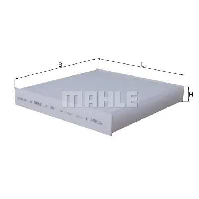 Filter, vazduh unutrašnjeg prostora KNECHT LA395 IC-AFE174