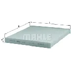 Filter, vazduh unutrašnjeg prostora KNECHT LA411 IC-B4AFA9