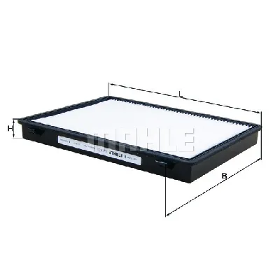 Filter, vazduh unutrašnjeg prostora KNECHT LA421 IC-AFDF09