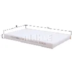 Filter, vazduh unutrašnjeg prostora KNECHT LA422 IC-BA17F6