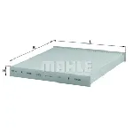 Filter, vazduh unutrašnjeg prostora KNECHT LA430 IC-D6362F