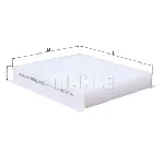 Filter, vazduh unutrašnjeg prostora KNECHT LA457 IC-C59C69