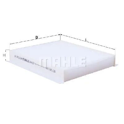 Filter, vazduh unutrašnjeg prostora KNECHT LA457 IC-C59C69