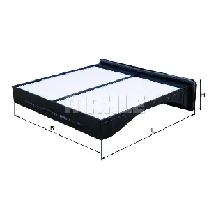 Filter, vazduh unutrašnjeg prostora KNECHT LA461 IC-BA5279