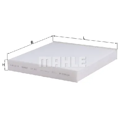 Filter, vazduh unutrašnjeg prostora KNECHT LA462 IC-BA8A13