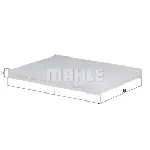 Filter, vazduh unutrašnjeg prostora KNECHT LA463 IC-BA8A17