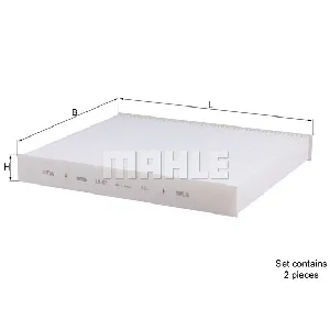 Filter, vazduh unutrašnjeg prostora KNECHT LA467/S IC-D03293