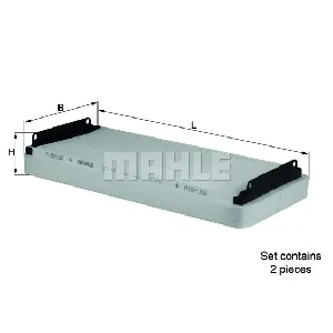 Filter, vazduh unutrašnjeg prostora KNECHT LA47/S IC-277857